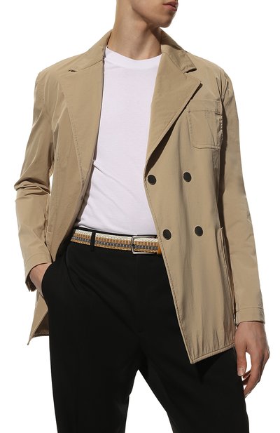 Ремень ZEGNA желтого цвета по цене 43900 руб., арт. BTRE3R/J1261C, фото 2 Ремень ZEGNA, арт. BTRE3R/J1261C, фото 2