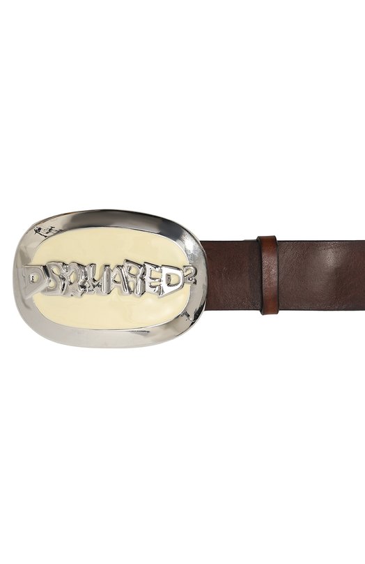 Кожаный ремень Dsquared2 BEM0293/12900001 Коричневый  BEM0293/12900001 Фото 4
