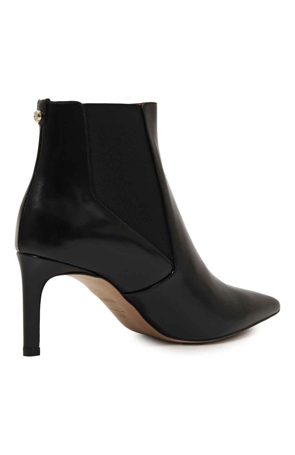 Кожаные ботильоны janet 70 BOSS, арт. 50529807, фото 5