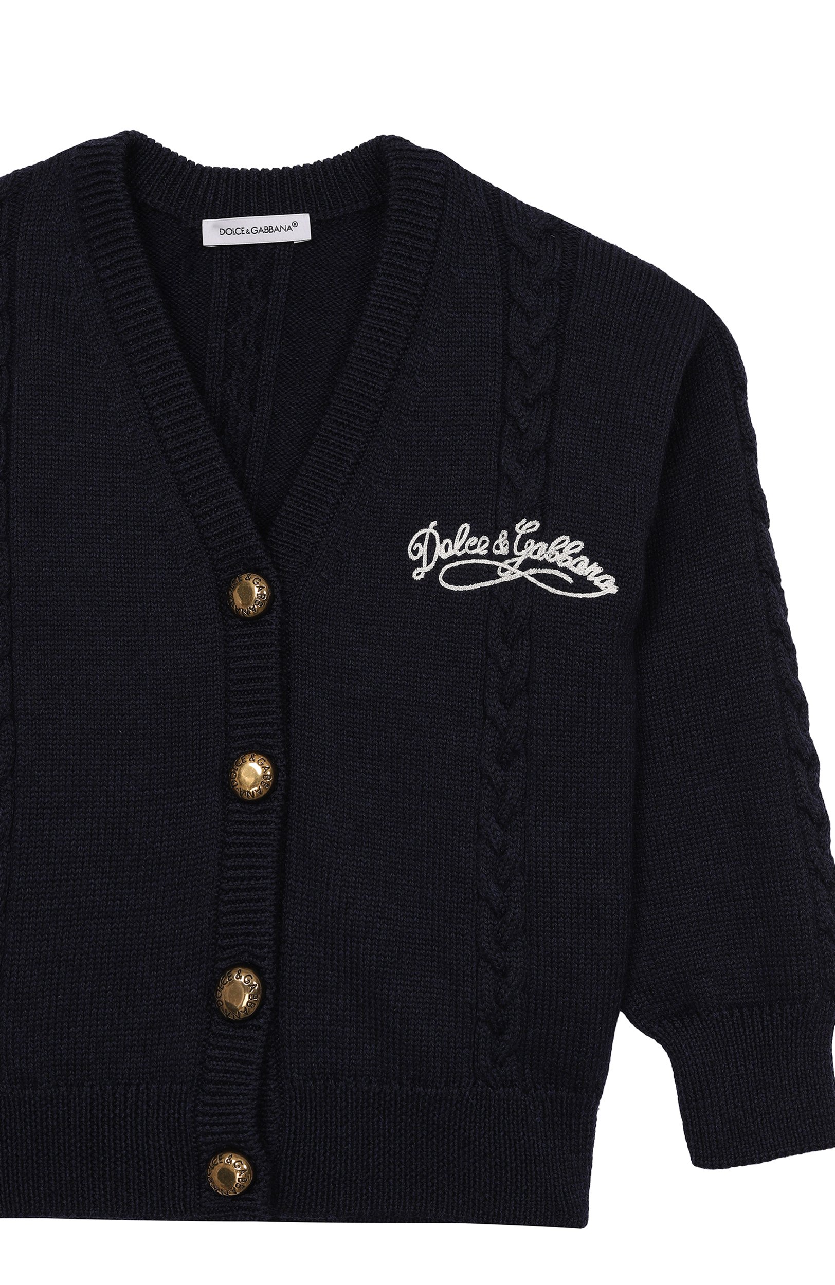 Шерстяной кардиган DOLCE & GABBANA, арт. L5KWNB/JDVGX, фото 3