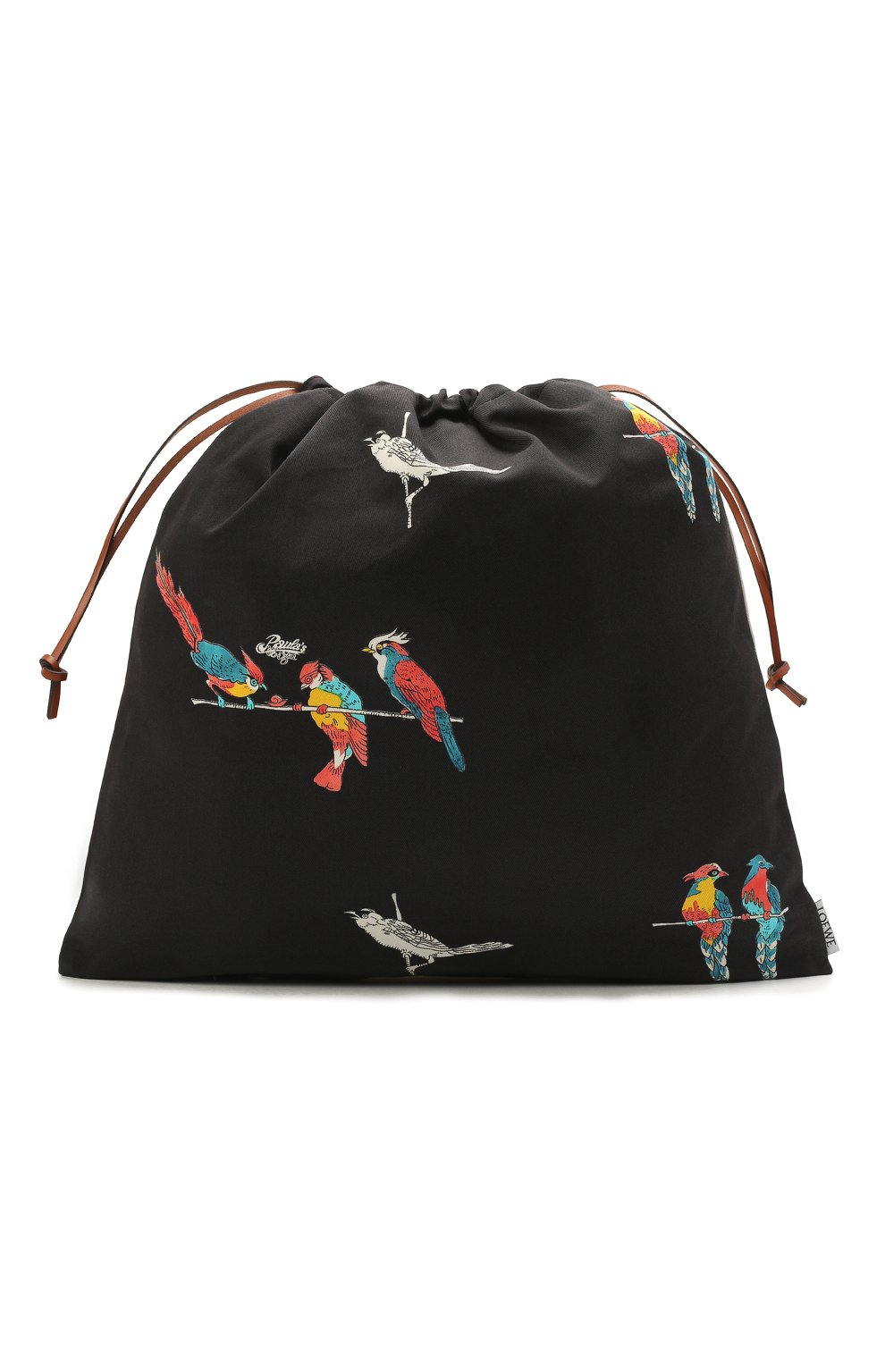 Сумка drawstring loewe x paula's ibiza LOEWE черного цвета по цене 32100 руб., арт. C822086X08, фото 1 Сумка drawstring loewe x paula's ibiza LOEWE, арт. C822086X08, фото 1