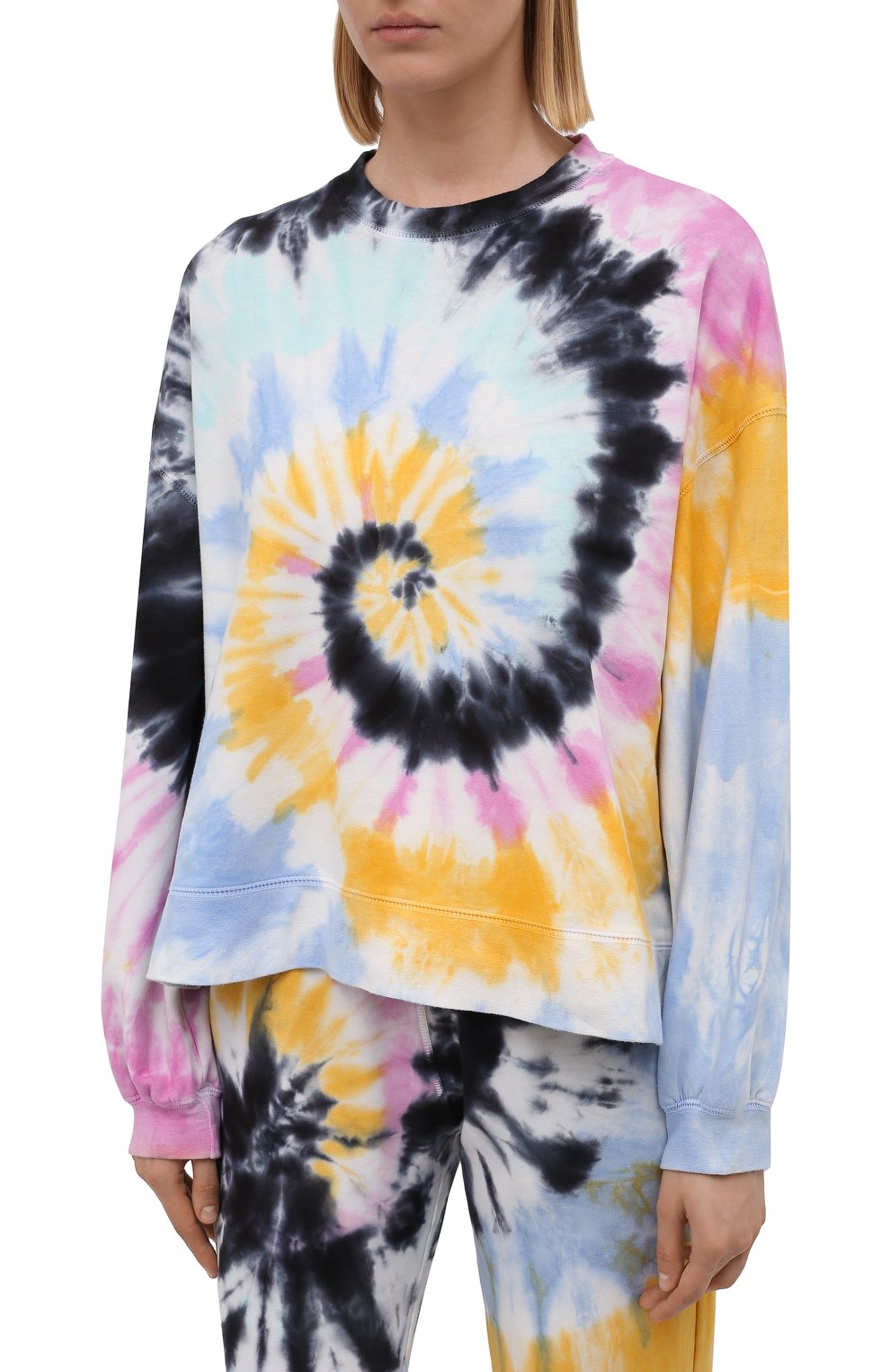 Хлопковый свитшот ELECTRIC AND ROSE разноцветного цвета по цене 18200 руб., арт. LFCV06-VIBE, фото 3 Хлопковый свитшот ELECTRIC AND ROSE, арт. LFCV06-VIBE, фото 3