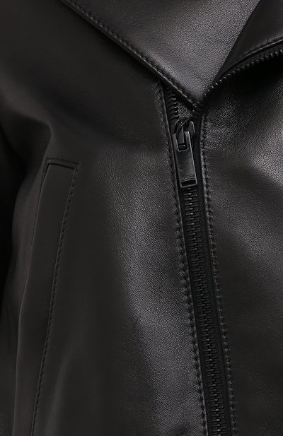 Кожаная куртка SAINT LAURENT, арт. 636922/YCDF2, фото 5