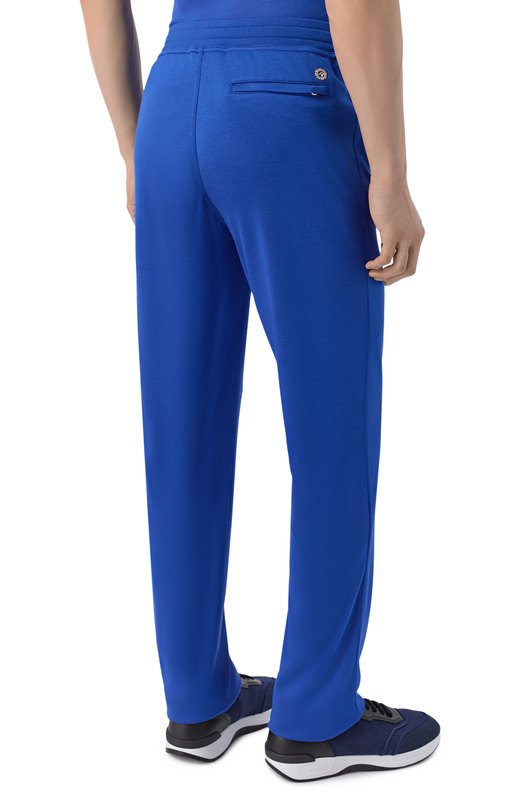 Шелковые брюки Stefano Ricci K919511P3D/R26190 Синий  K919511P3D/R26190 Фото 4