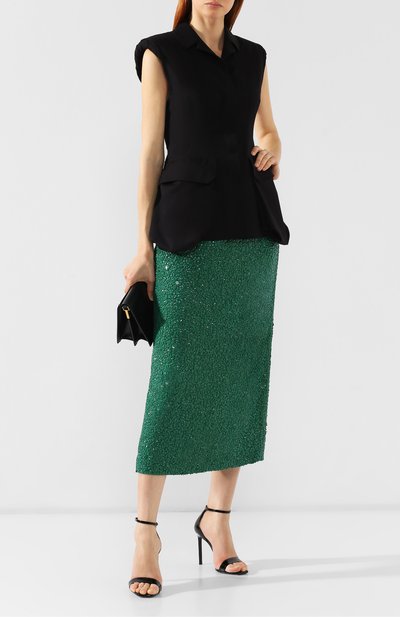 Юбка с пайетками DRIES VAN NOTEN, арт. 191-10831-7312, фото 2