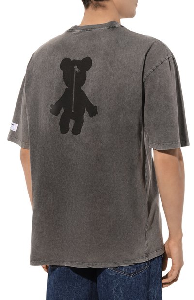 Хлопковая футболка DIEGO VENTURINO, арт. D3S4DVTS0P0SZ, фото 4