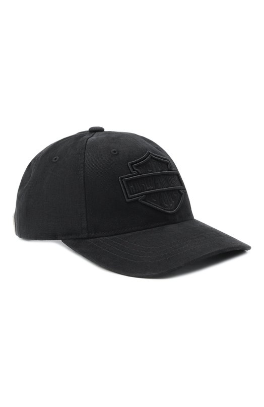 Хлопковая бейсболка Harley-Davidson 99415-16VM Чёрный 99415-16VM