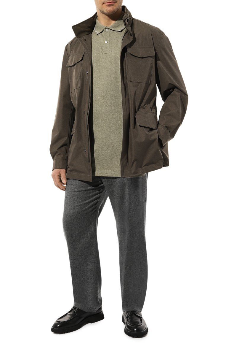 Хлопковое поло PAUL&SHARK, арт. 24411229/3XL-6XL, фото 2