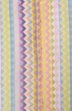 Детское платье из хлопка и шелка MISSONI разноцветного цвета, арт. MW1A60/K0216/6-10 | Фото 3 (Рукава: Длинные; Материал внешний: Хлопок; Материал подклада: Хлопок; Девочки Кросс-КТ: Платье-одежда; Случай: Повседневный; Ростовка одежда: 6 лет | 116 см, 8 лет | 128 см, 10 - 11 лет | 140 - 146см)