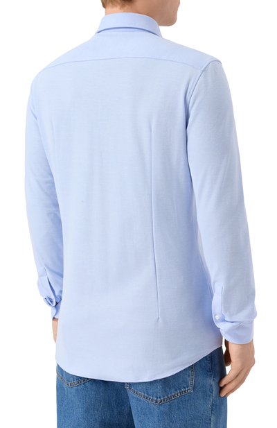 Хлопковая рубашка BOSS, арт. 50527675, фото 4