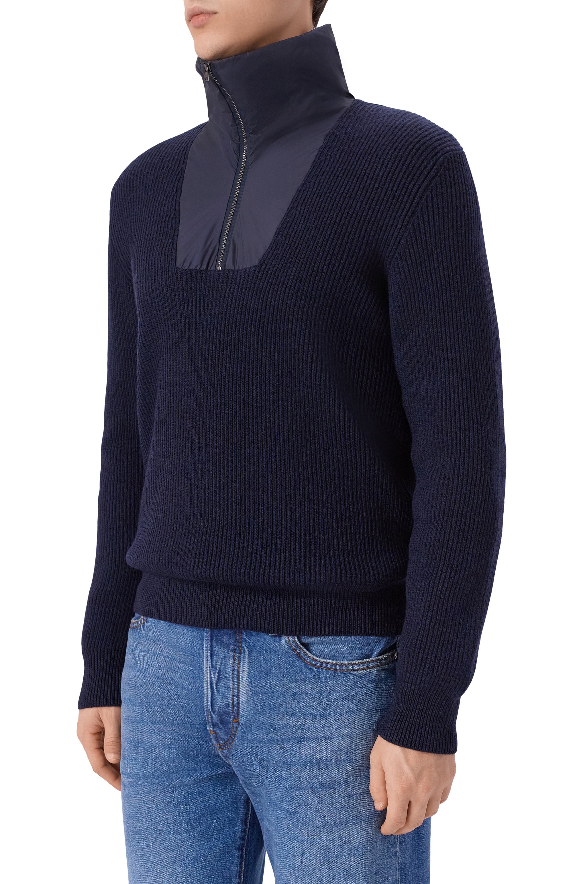 Шерстяной свитер HERNO, арт. ML000016U/70314, фото 3