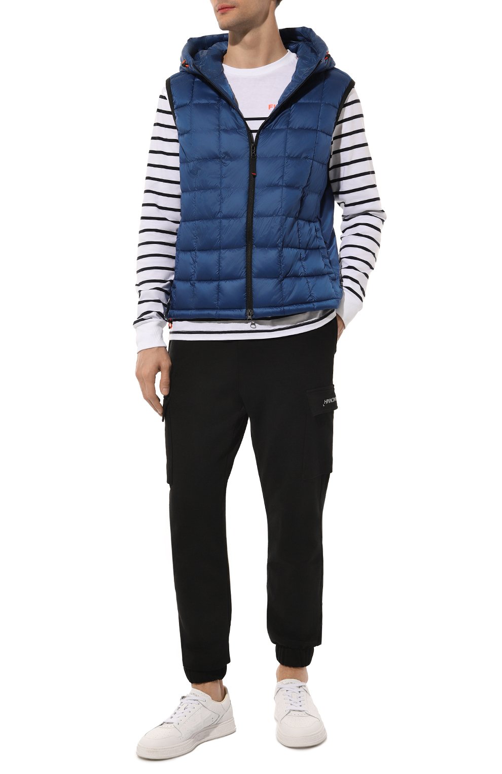 Утепленный жилет BOGNER FIRE+ICE синего цвета по цене 35200 руб., арт. 34108370, фото 2 Утепленный жилет BOGNER FIRE+ICE, арт. 34108370, фото 2