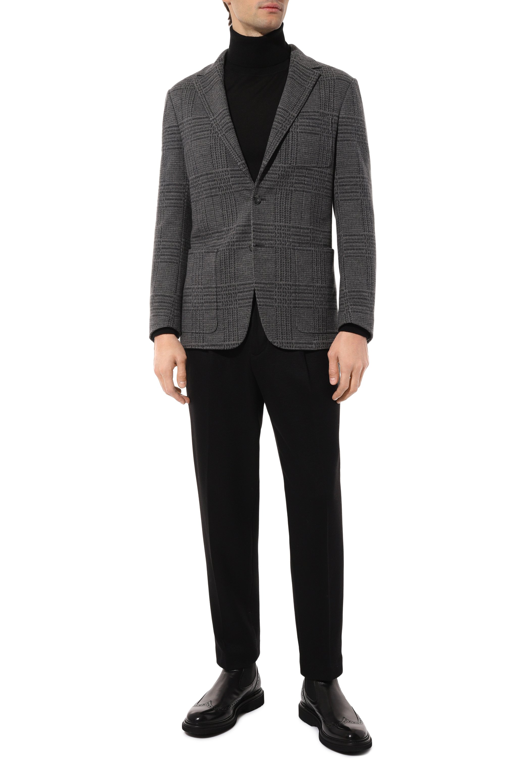 Шерстяной пиджак CANALI, арт. J0147/JR02860, фото 3