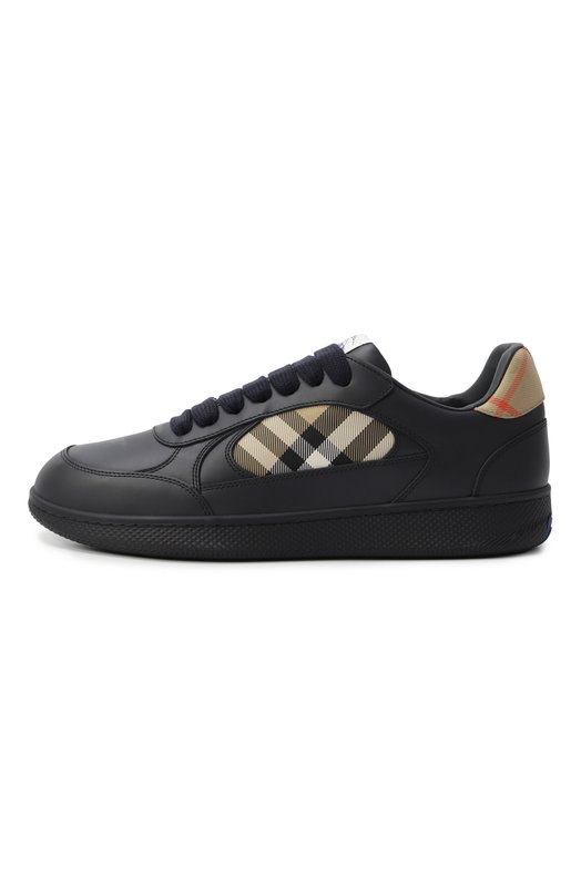 Комбинированные кеды Terrace Burberry 8110338 Синий  8110338 Фото 4