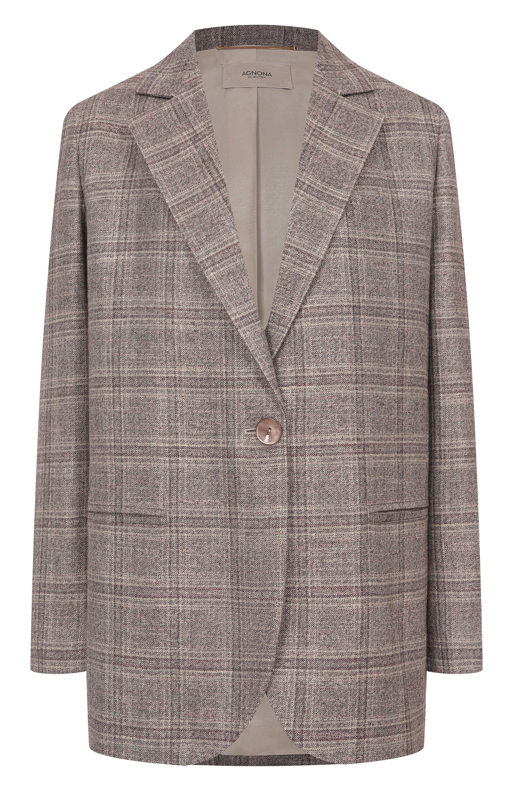 Жакет из шерсти и вискозы AGNONA, арт. TX1002E/Q1044E, фото 1