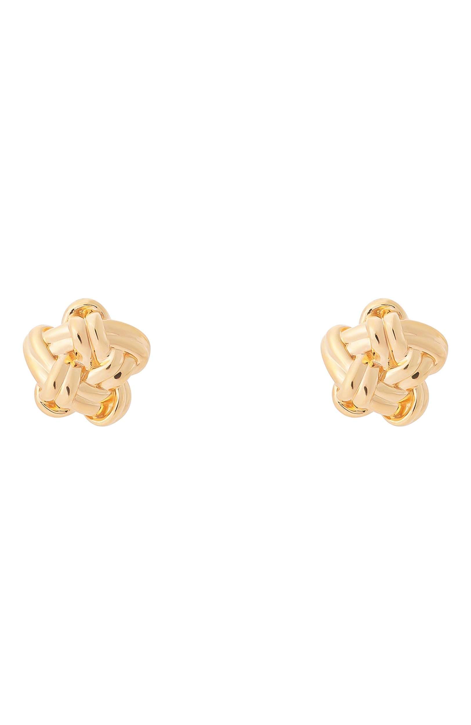 Серьги BOTTEGA VENETA золотого цвета по цене 77350 руб., арт. 865799/VAHU0, фото 1 Серьги BOTTEGA VENETA, арт. 865799/VAHU0, фото 1