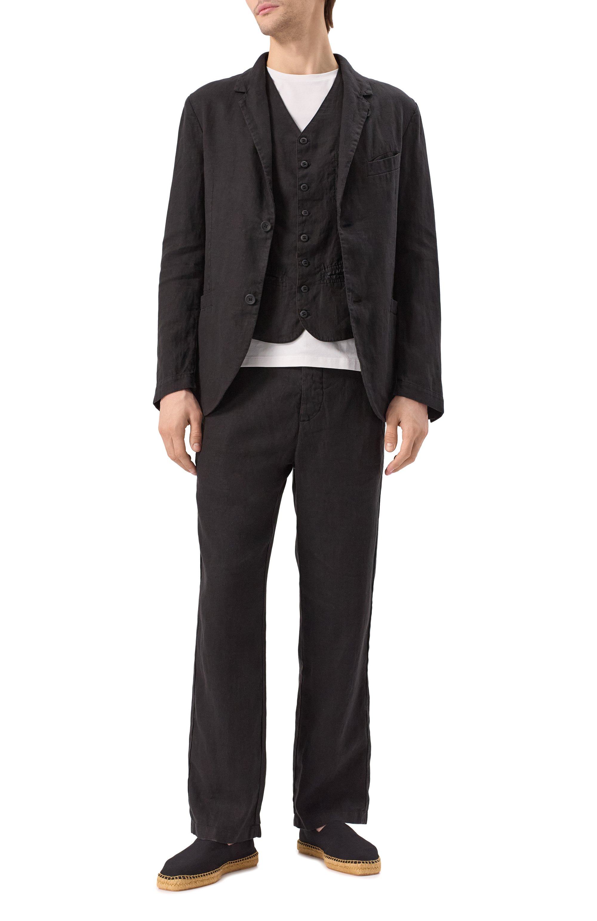 Льняные брюки HANNES ROETHER, арт. TRA21VEL.602/, фото 2