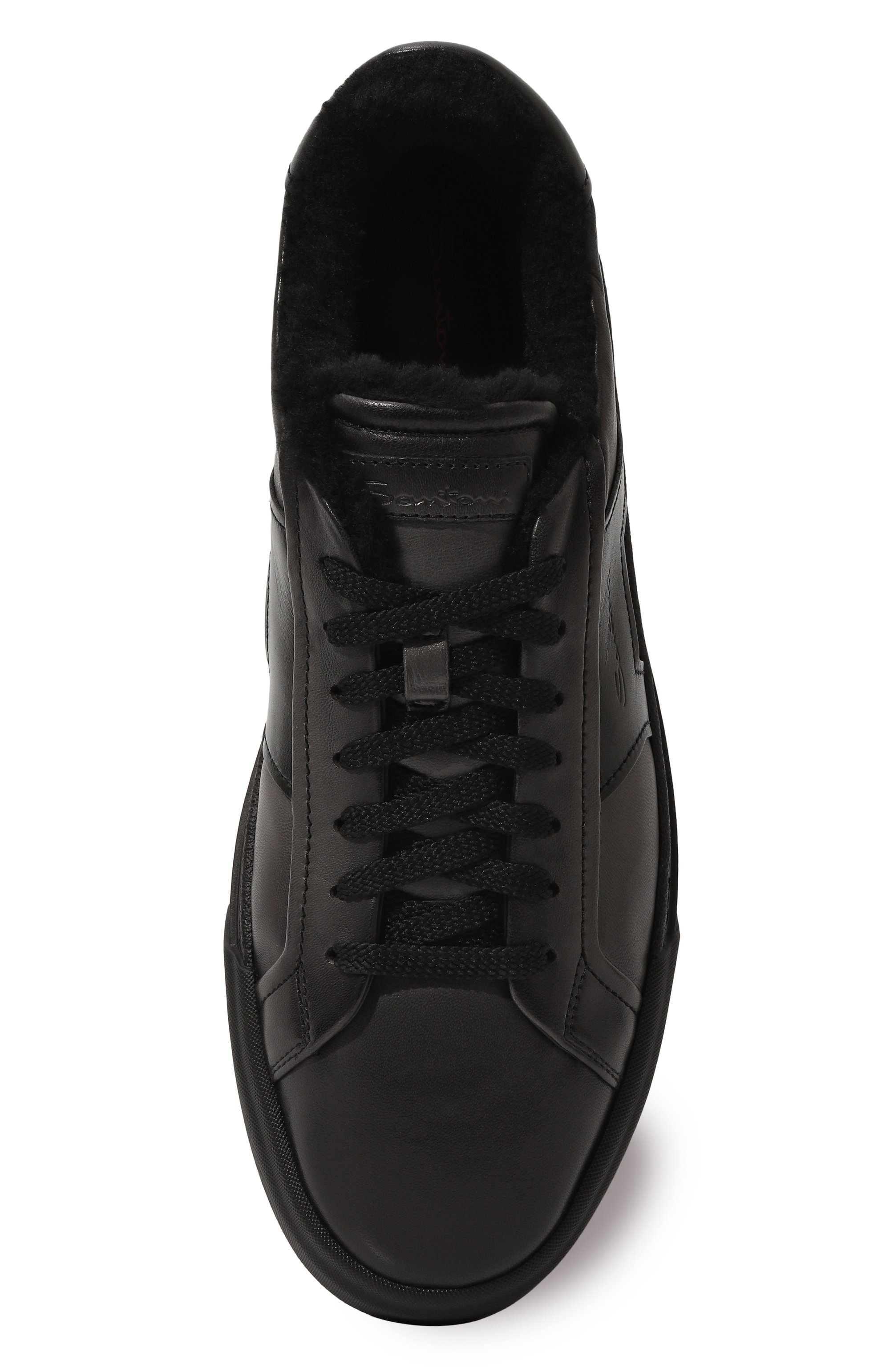 Кожаные кеды gloria SANTONI, арт. MBGT21779NE0PSS5G62, фото 6