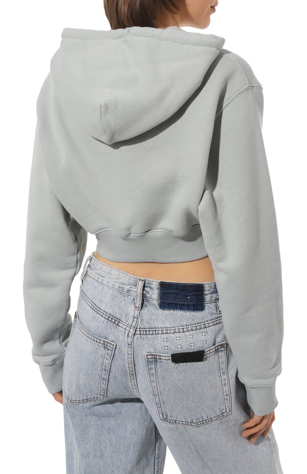Хлопковое худи OFF-WHITE, арт. OWBB020S23JER0030631, фо то 4