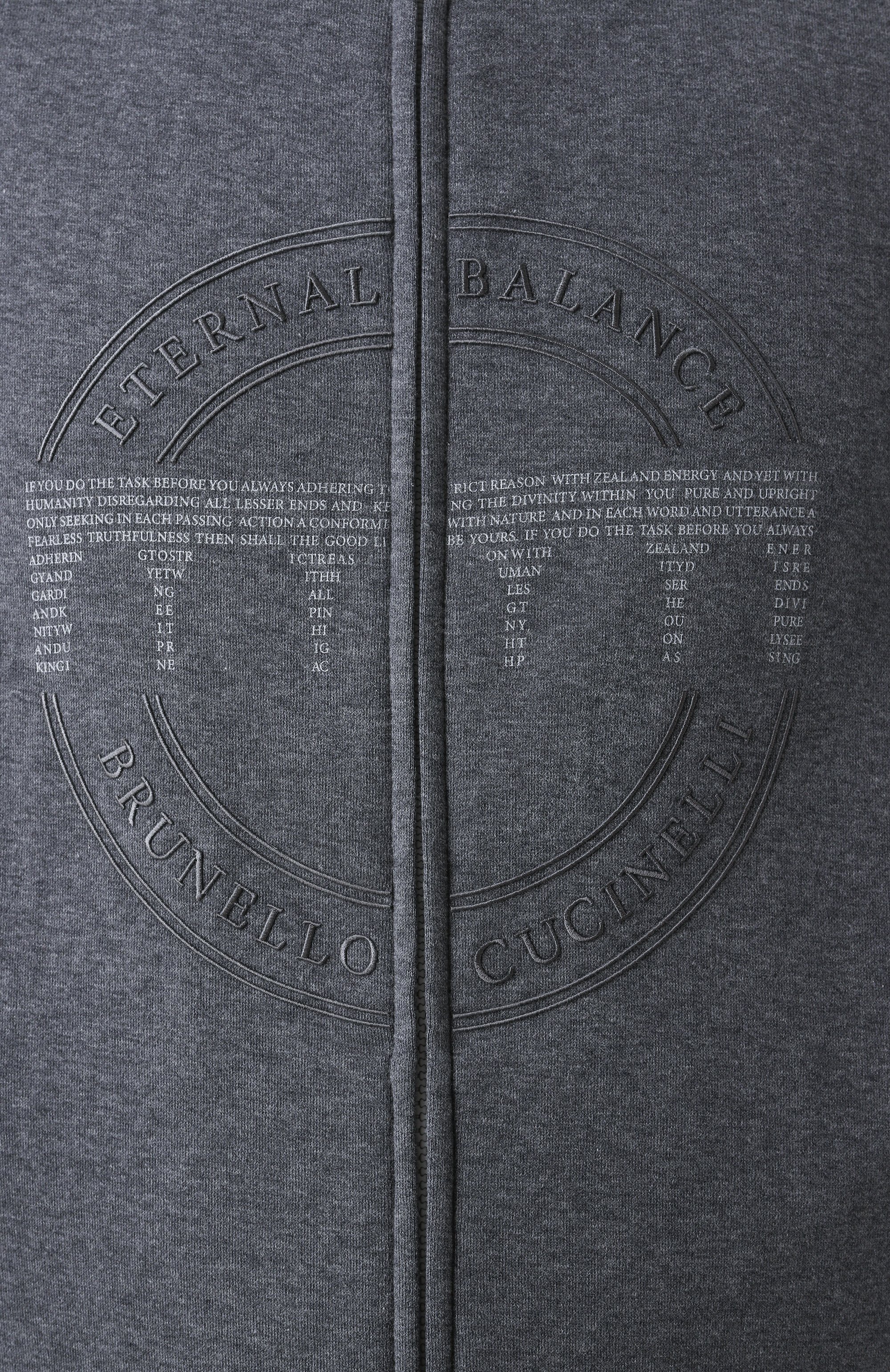 Хлопковая толстовка BRUNELLO CUCINELLI, арт. MM8363130G, фото 6