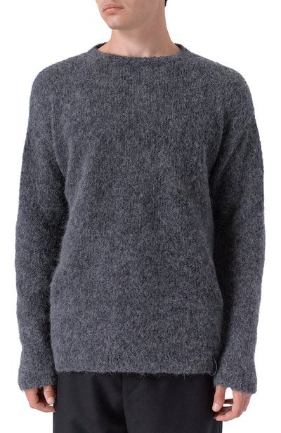 Шерстяной джемпер NEVER ENOUGH темно-серого цвета по цене 52100 руб., арт. MKN083, фото 3 Шерстяной джемпер NEVER ENOUGH, арт. MKN083, фото 3