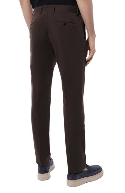 Хлопковые брюки ZEGNA, арт. TR14-E8I03, фото 4
