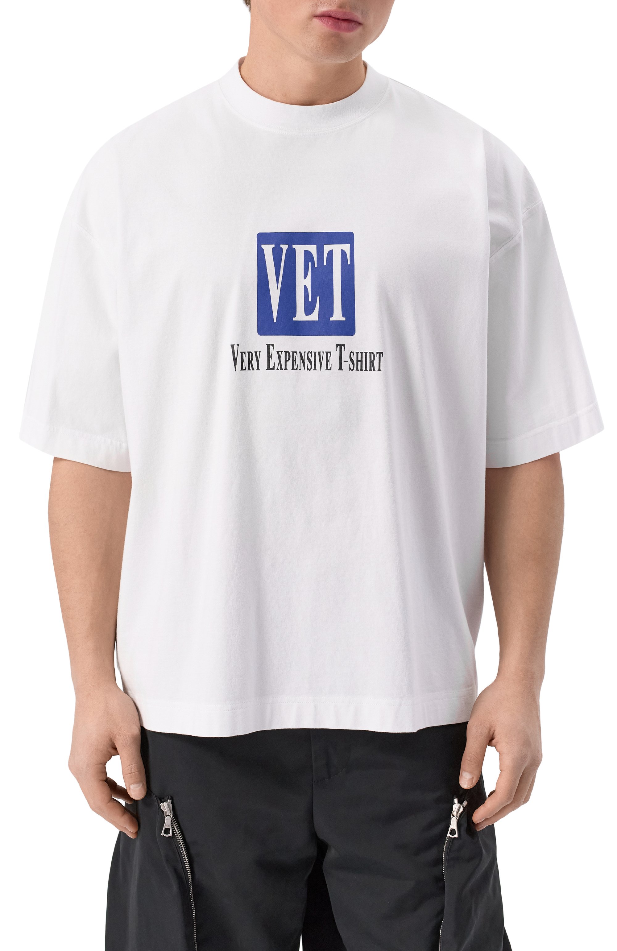 Хлопковая футболка VETEMENTS, арт. UA66TR685W, фото 3