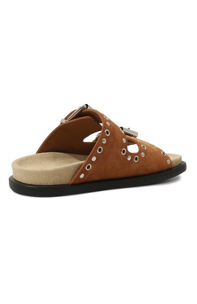 Замшевые шлепанцы DSQUARED2, арт. 77721/28-35, фото 3