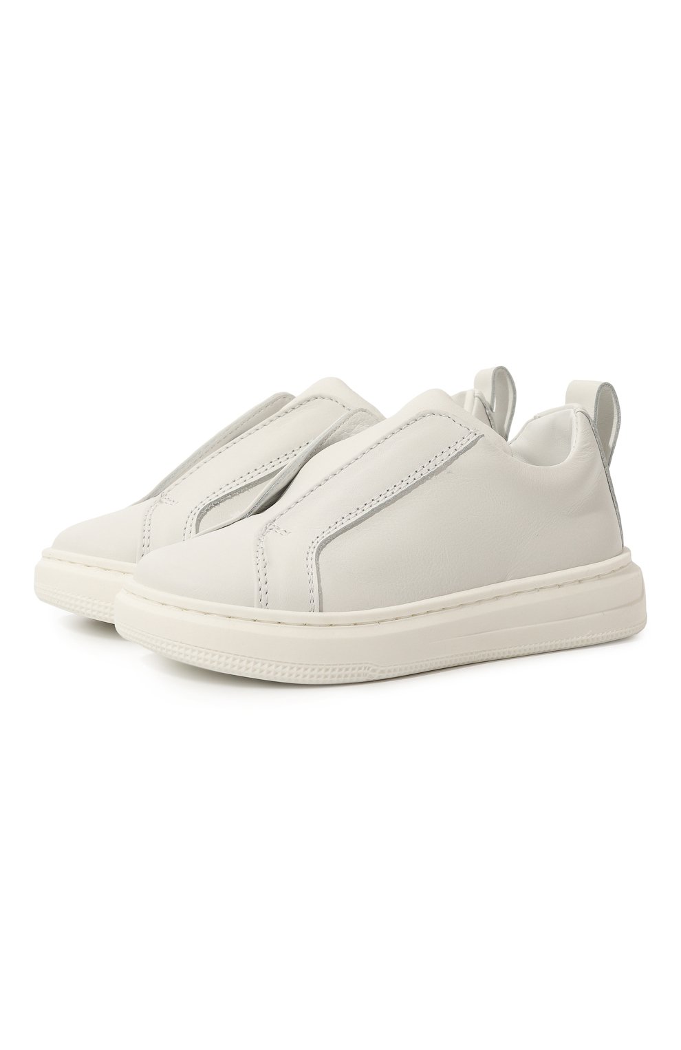 Кожаные слипоны MONTELPARE TRADITION, арт. MT18552/VAR1/24-27, фото 1