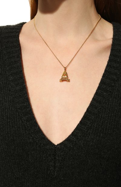 Подвеска на цепочке alphabet a CHLOÉ, арт. CHC20SF02ACB7, фото 2