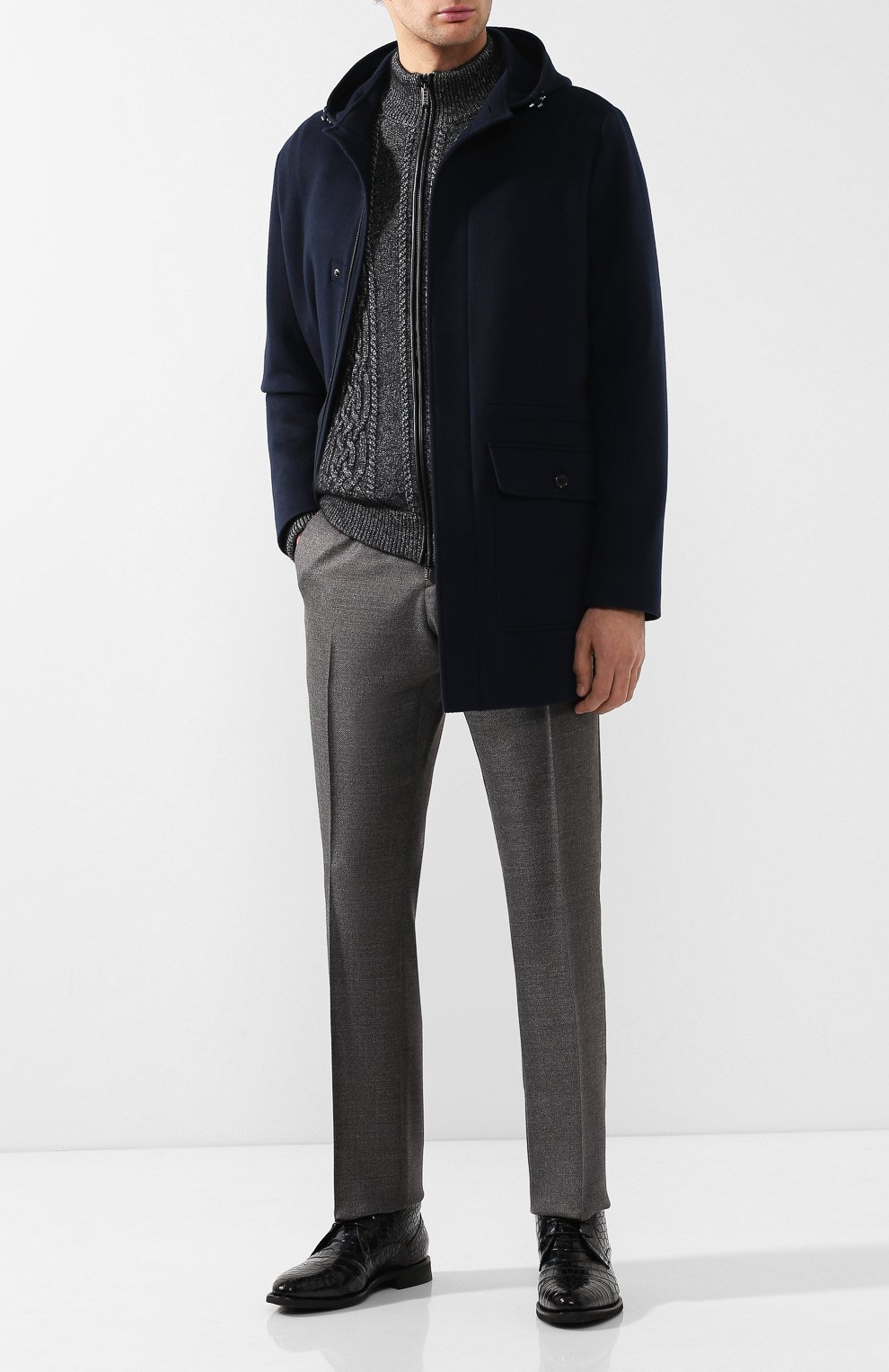 Кашемировое пальто LORO PIANA, арт. FAI2412, фото 2