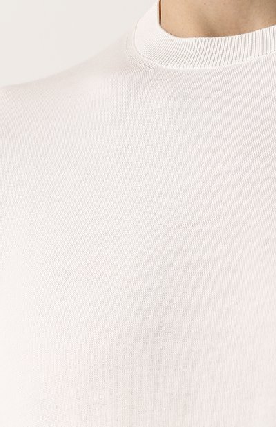 Хлопковый джемпер тонкой вязки ZEGNA, арт. UPC90/110, фото 5