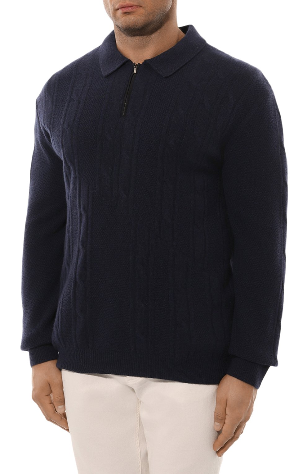 Поло из шерсти и кашемира ZILLI, арт. KZP001M0223VCAB00/62, фото 3