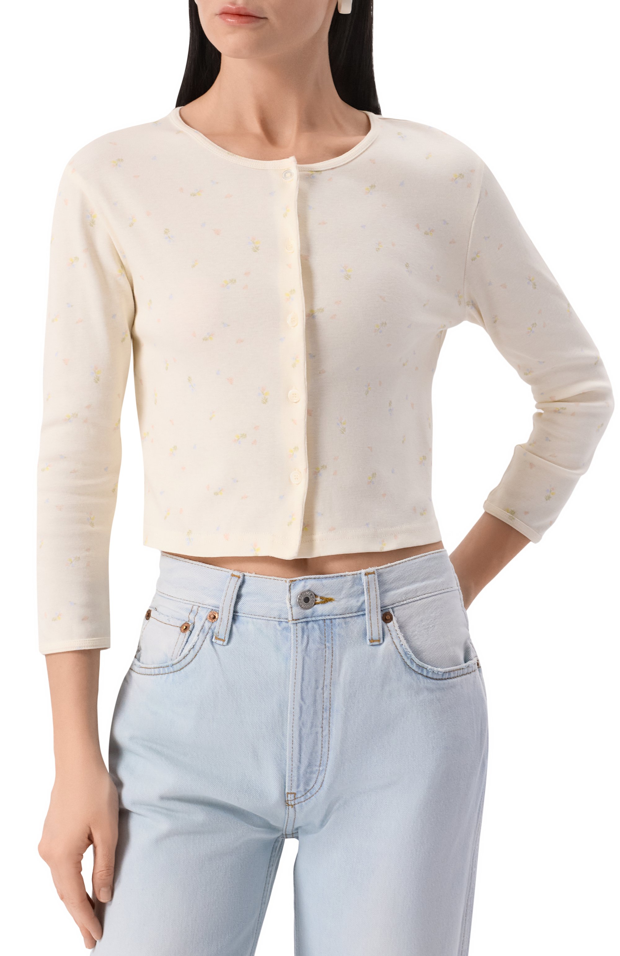 Хлопковый кардиган A.P.C., арт. C0HFN-F22317, фото 3