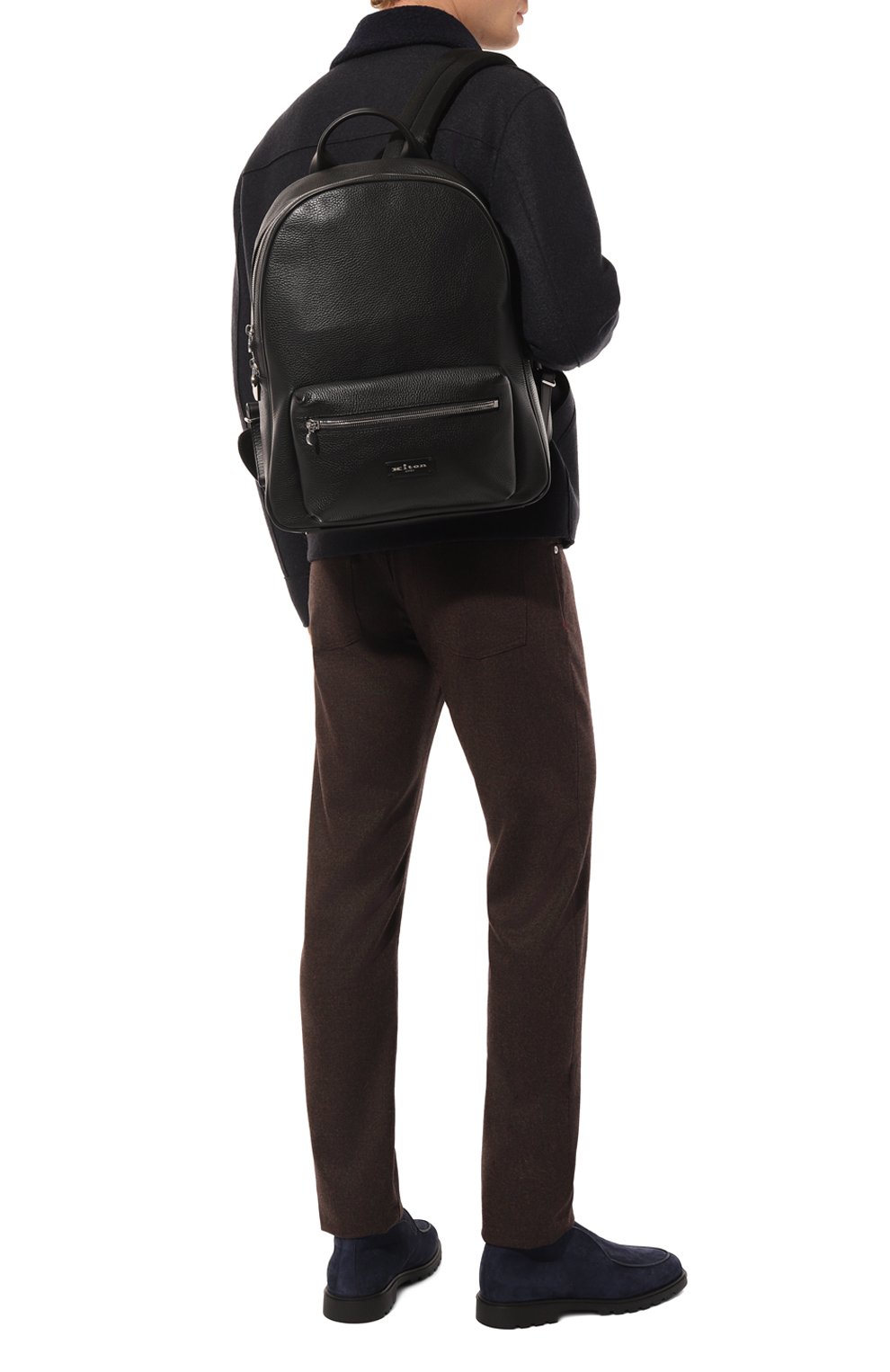 Рюкзак KITON черного цвета по цене 173500 руб., арт. UBA0021N0112001, фото 7 Рюкзак KITON, арт. UBA0021N0112001, фото 7