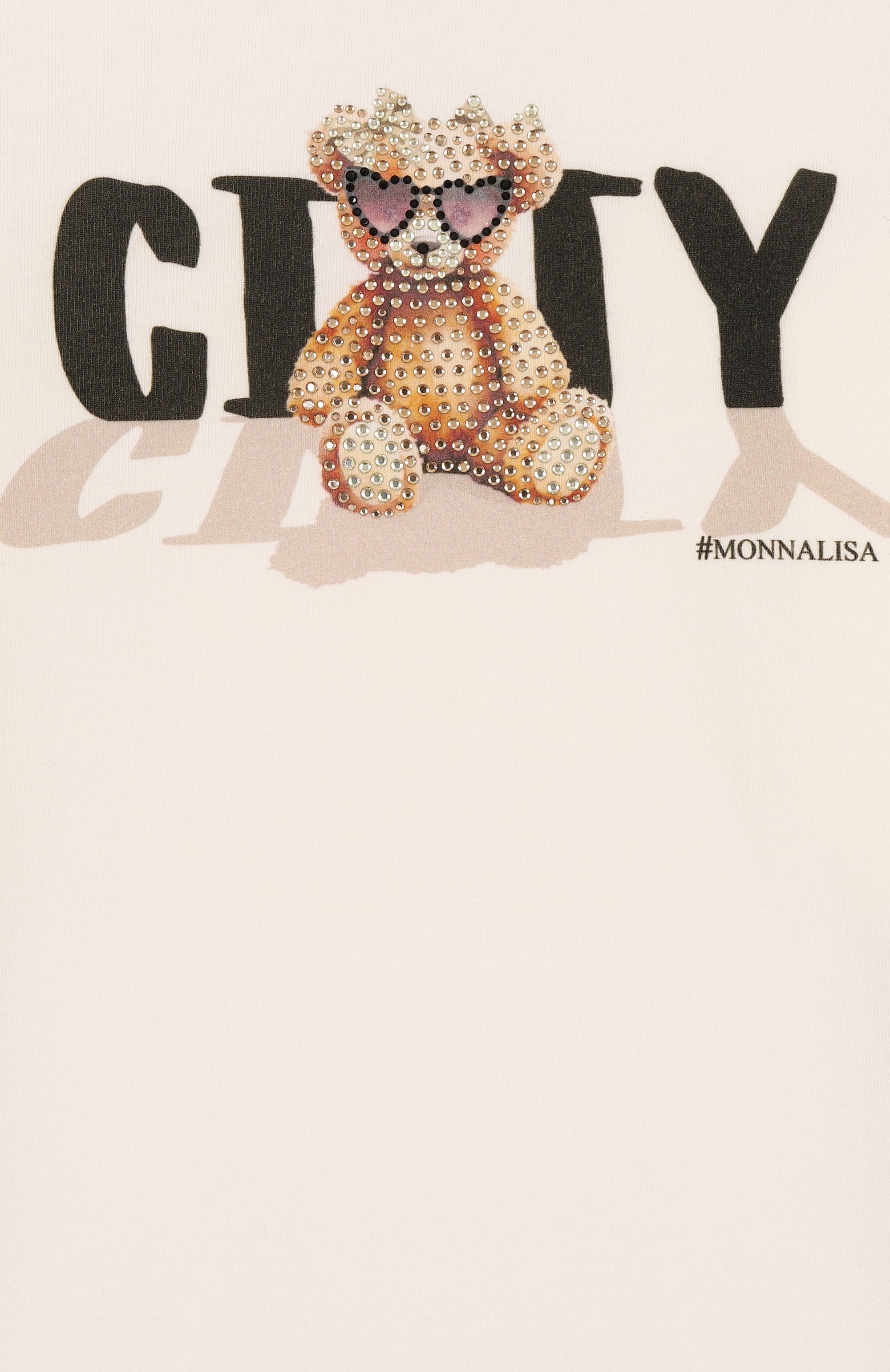 Хлопковый лонгслив MONNALISA, арт. 19F624, фото 3
