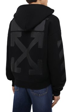 Хлопковое худи OFF-WHITE, арт. 0MBB037F21FLE007, фото 1