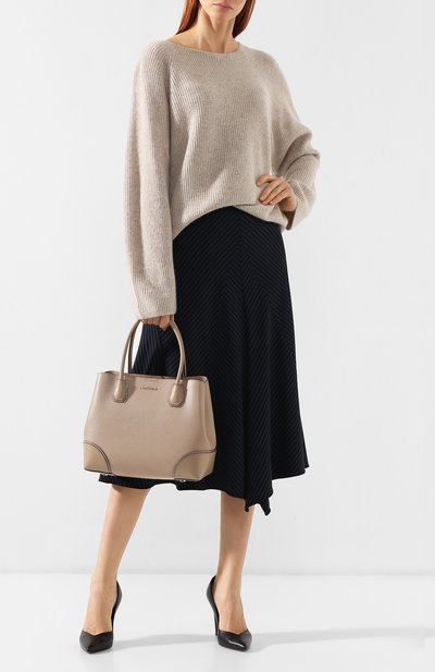 Сумка mercer gallery medium MICHAEL MICHAEL KORS бежевого цвета по цене 44200 руб., арт. 30F8TZ5T6T, фото 2 Сумка mercer gallery medium MICHAEL MICHAEL KORS, арт. 30F8TZ5T6T, фото 2