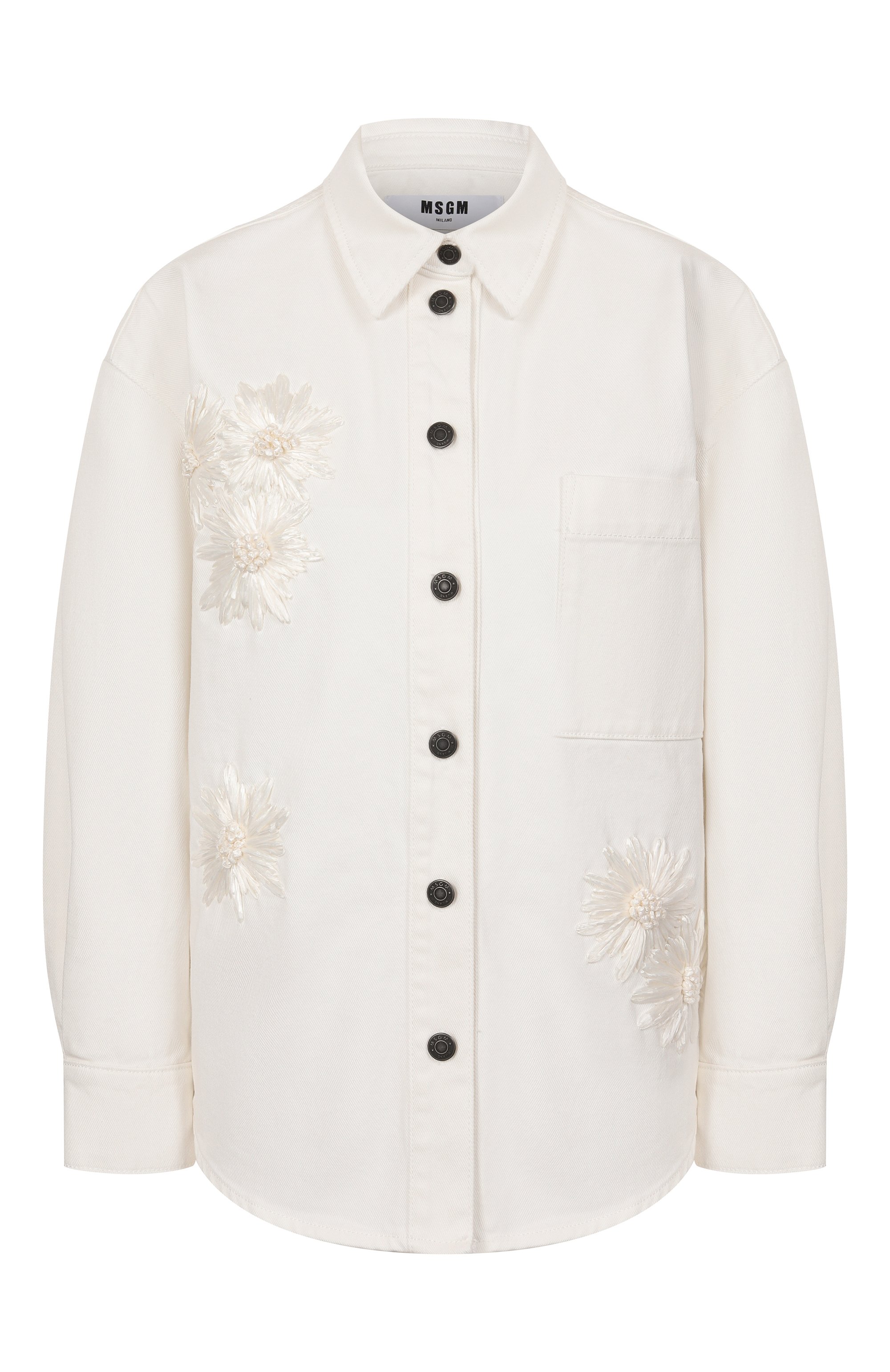 Джинсовая рубашка MSGM, арт. 3841MDE233X/257273, фото 1