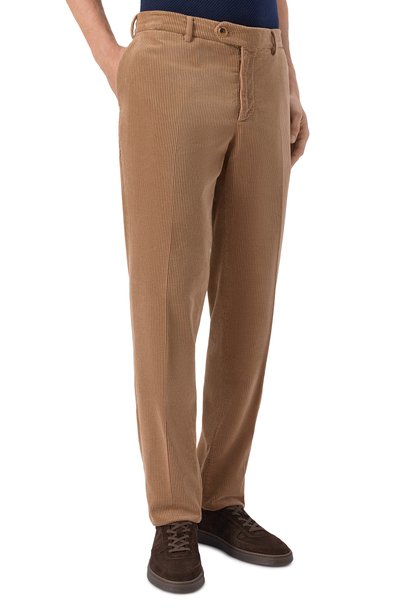 Вельветовые брюки BRUNELLO CUCINELLI бежевого цвета по цене 105500 руб., арт. M280NI1770, фото 3 Вельветовые брюки BRUNELLO CUCINELLI, арт. M280NI1770, фото 3