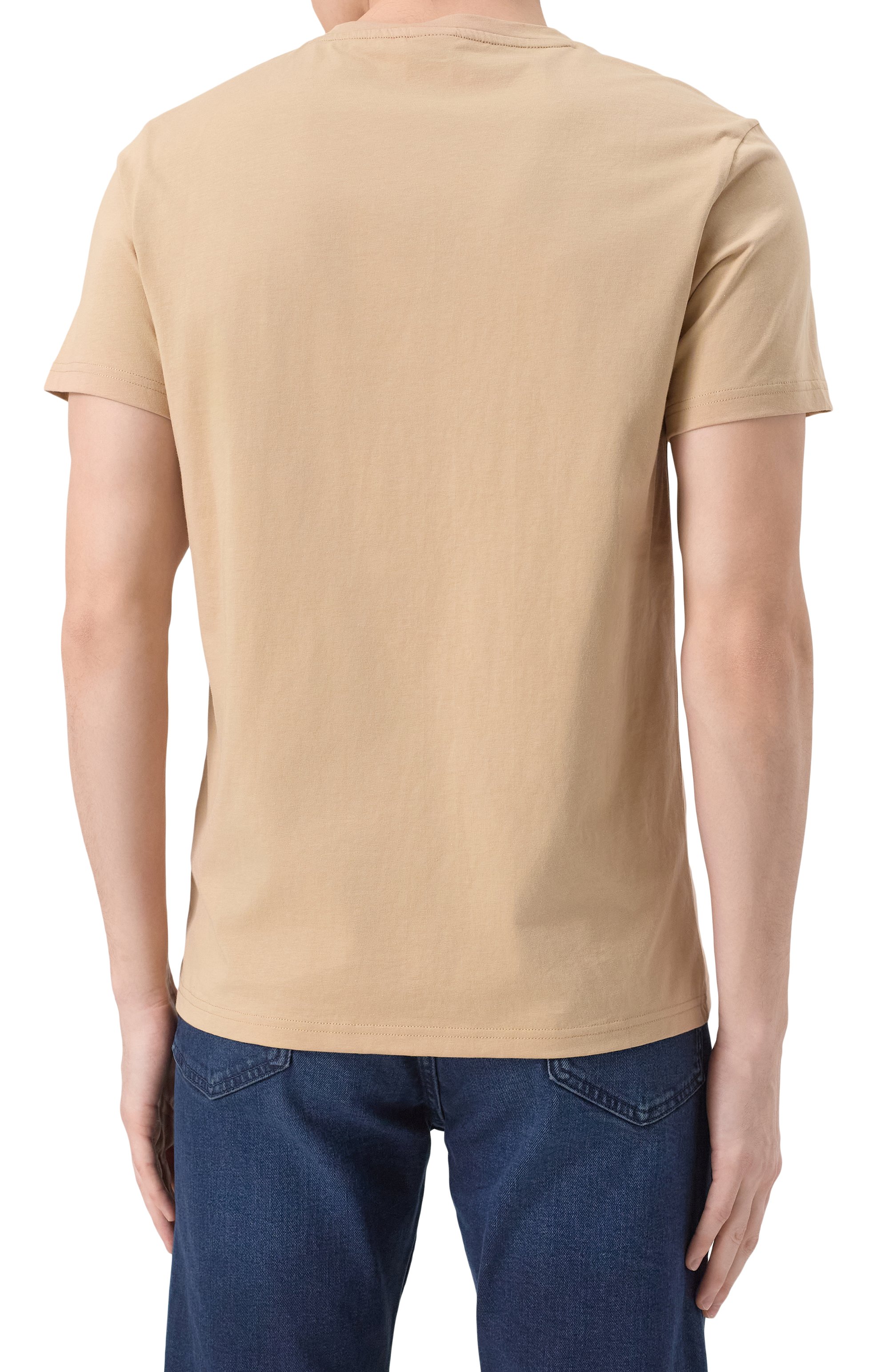 Хлопковая футболка BOSS, арт. 50503276, фото 4