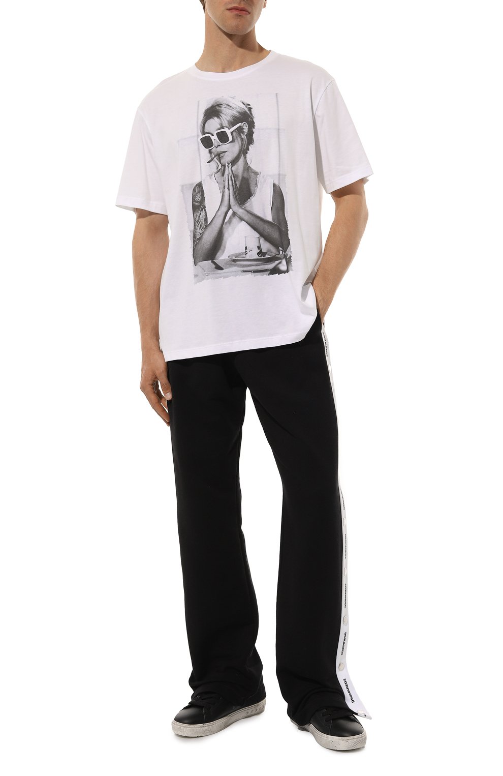 Хлопковая футболка BISIBIGLIO, арт. BRIG TATT00, фото 2