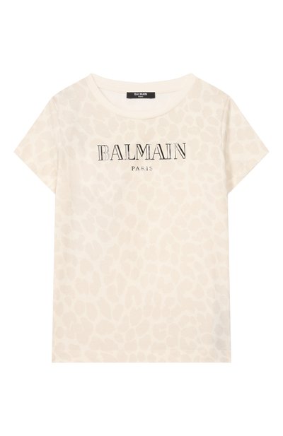 Хлопковая футболка BALMAIN, арт. BY8C21