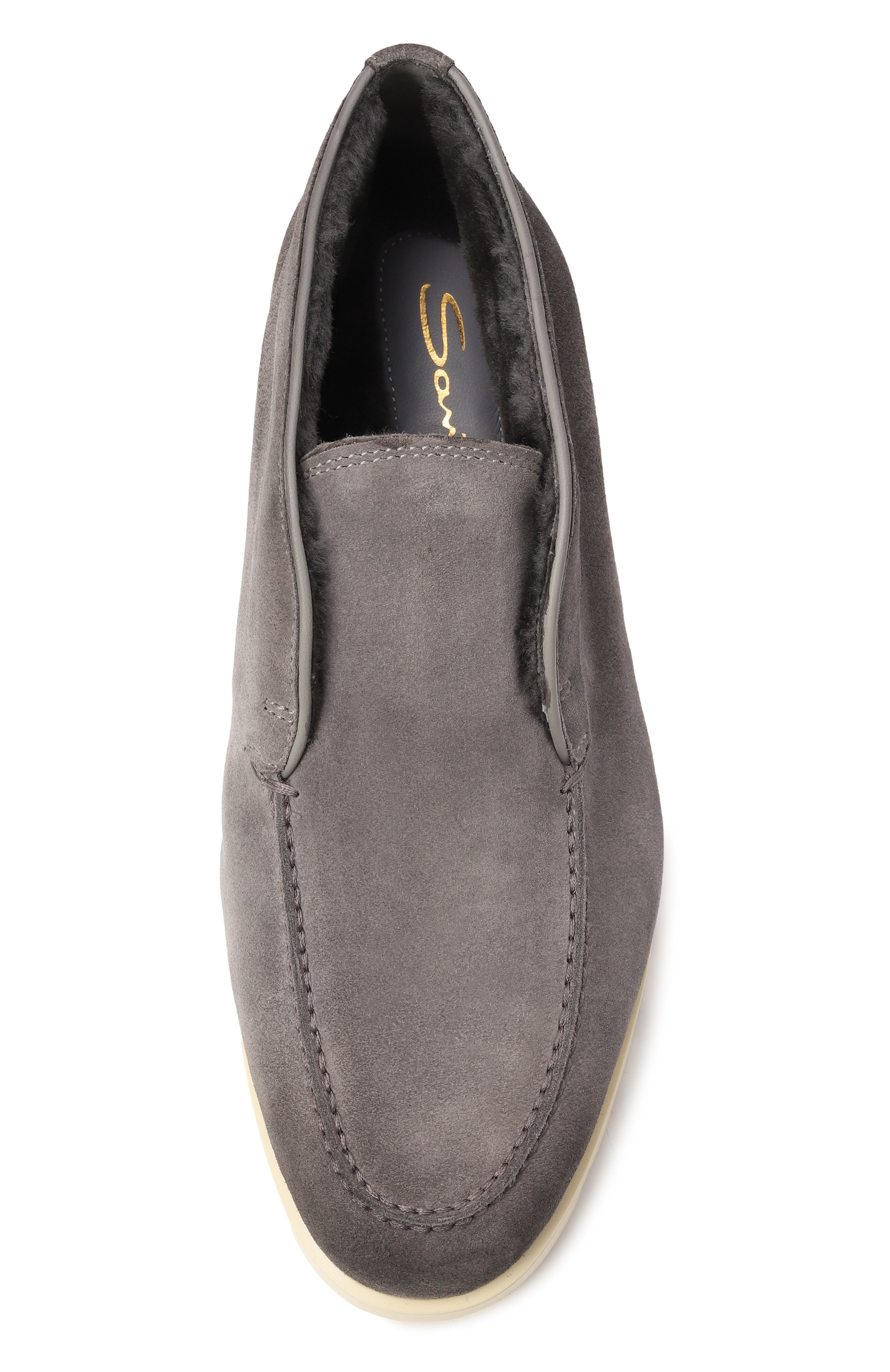 Замшевые ботинки yalta SANTONI, арт. WUDG71345TIRAHSY, фото 6