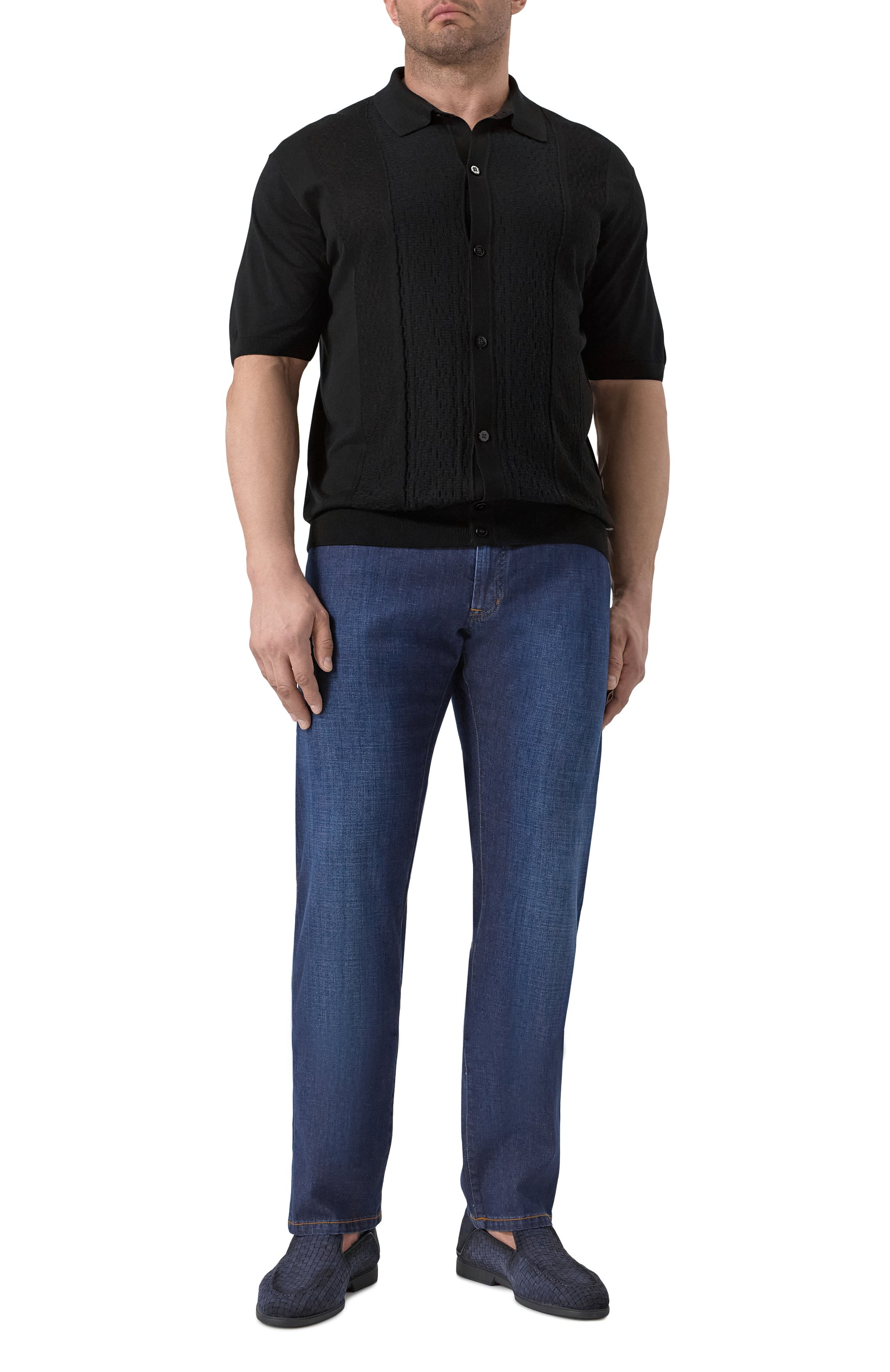 Рубашка из шелка и хлопка STEFANO RICCI, арт. K212030PAM/F25295/62, фото 2