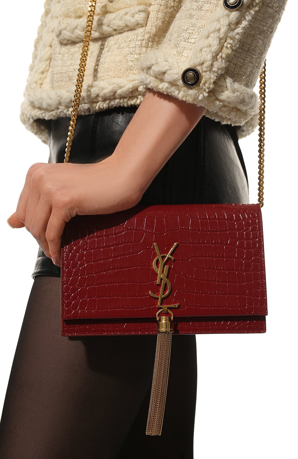 Сумка monogram kate small SAINT LAURENT, арт. 452159/DND1J, фото 6