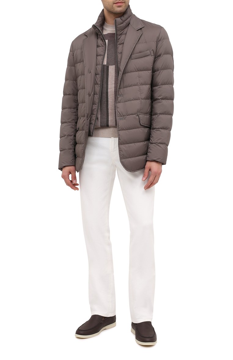Джемпер из шерсти и шелка ZEGNA, арт. UVF99/110, фото 2