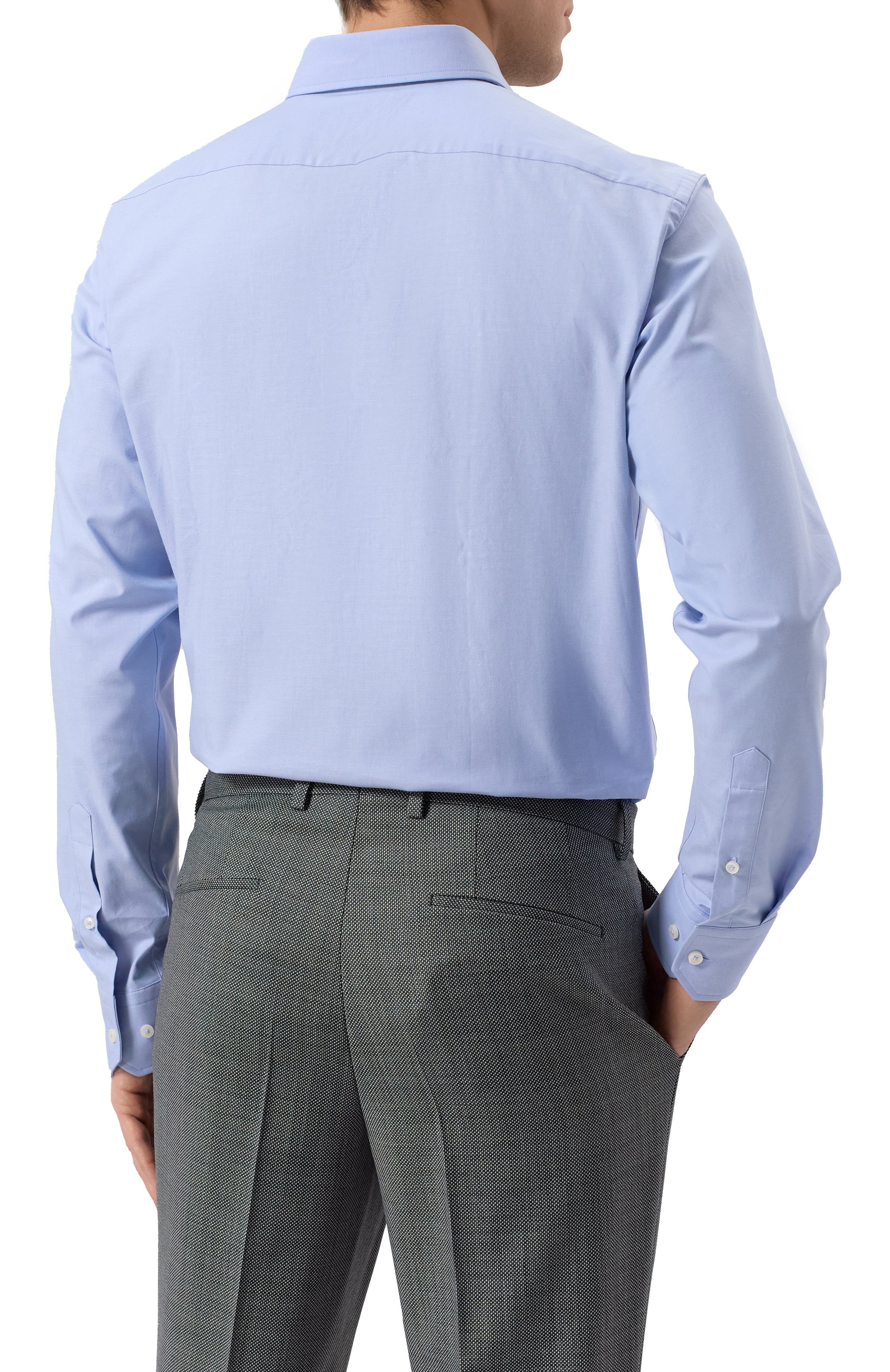 Хлопковая сорочка BOSS, арт. 50527242, фото 4