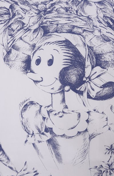 Хлопковый сарафан MOSCHINO, арт. HDV0GP/LLA10/10-14, фото 3