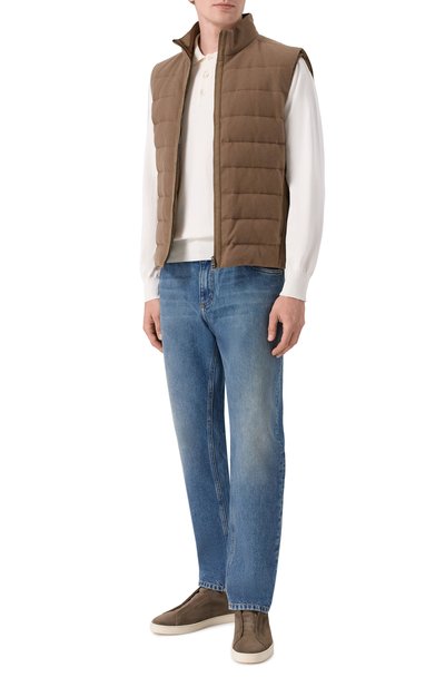 Замшевые кеды clio BLU BARRETT хаки цвета по цене 53550 руб., арт. CLI0-13506.13/0TTERPR00F REV, фото 2 Замшевые кеды clio BLU BARRETT, арт. CLI0-13506.13/0TTERPR00F REV, фото 2